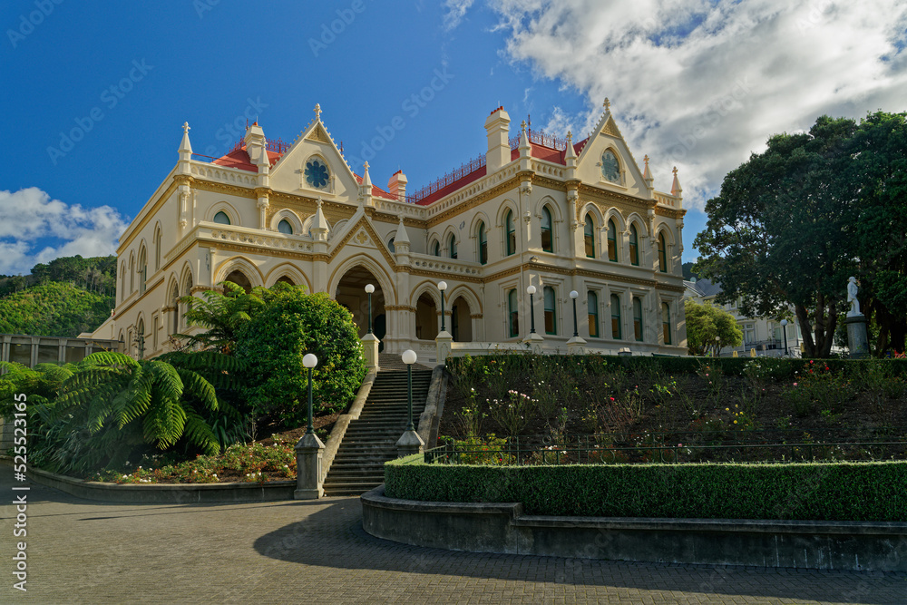 New Zealand Parliamentary Library building, Wellington.