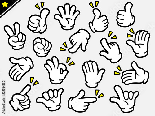 hand-gesture-icon-set © unitaro