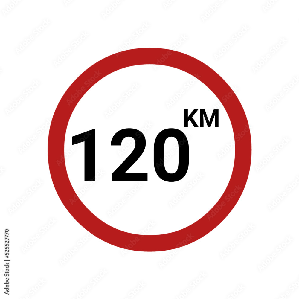 Prohibition Sign Icon Maximum speed limit of 120km/h allowed PNG royalty free Prohibition Sign Icon Maximum speed limit of 120km/h allowed PNG royalty free
