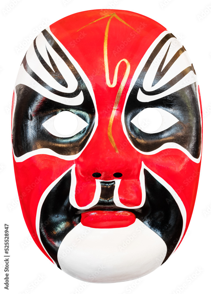 Naklejka premium Traditional chinese opera mask