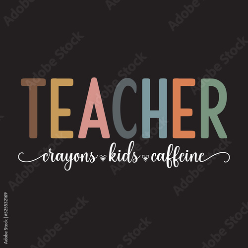 Teacher SVG Design