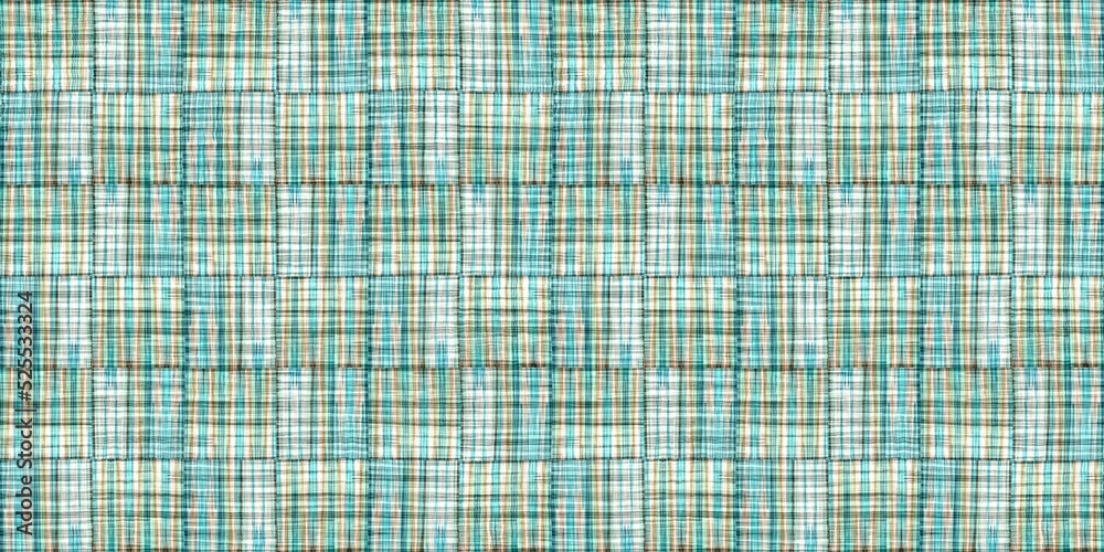 Teal rustic coastal beach house border check fabric tile. Seamless sailor flannel edging trim textile. Gingham blur rustic banner ribbon endless tape. Teal rustic coastal beach house border check fabric tile. Seamless sailor flannel edging trim textile. Gingham blur rustic banner ribbon endless tape.