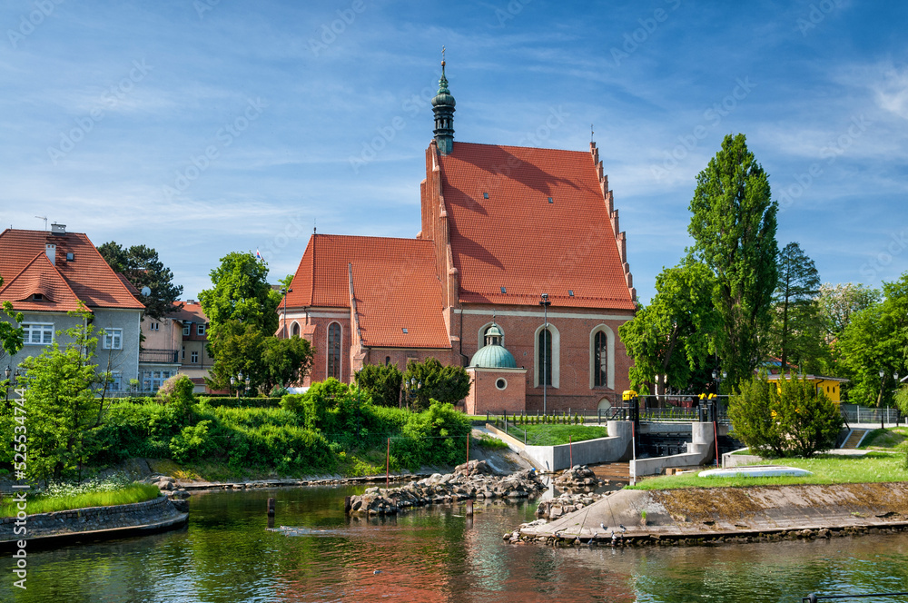 St. Martin and St. Nicholas Cathedral. Bydgoszcz, Kuyavian-Pomeranian Voivodeship, Poland.