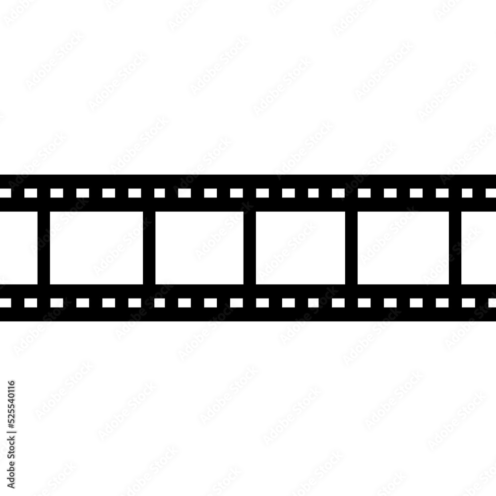 Cinefilm icon on white background