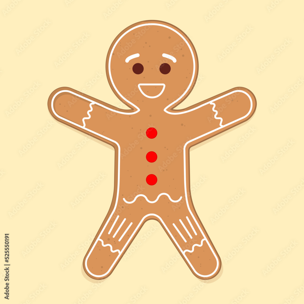 Fototapeta premium Gingerbread Cookie. sweet for Christmas