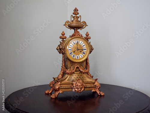 Wallpaper Mural Mogilev, BELARUS - August 6, 2022: PALACE OF PRINCE POTEMKIN IN KRICHEV. antique clock Torontodigital.ca