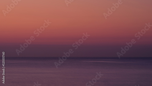 amazing sky and sea view at sunrise