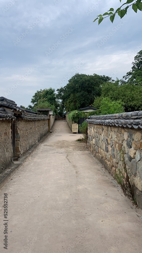 Ancient Streetwalk in South Korea