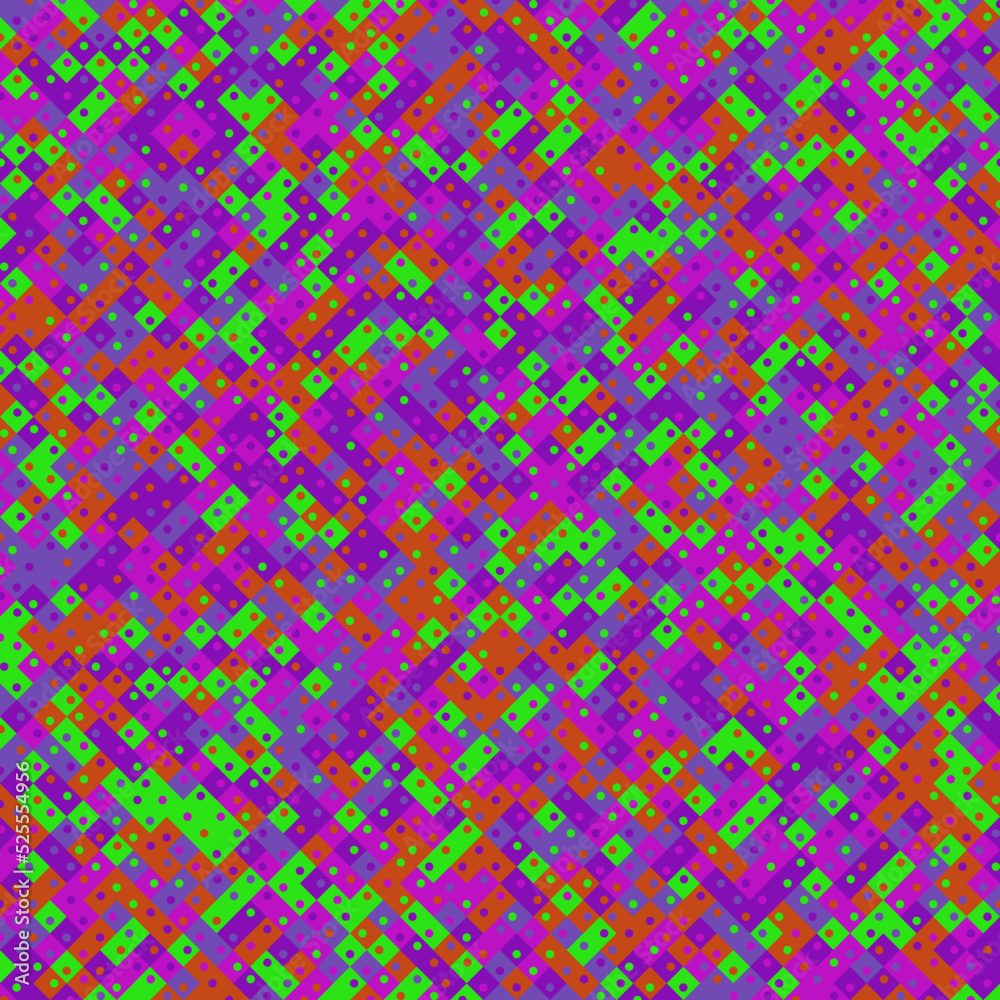 Color Rhombus tile tessellation pattern illustration Color Rhombus tile tessellation pattern illustration