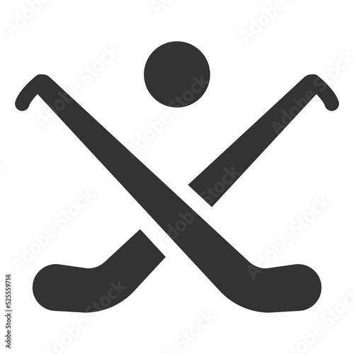 Hurling icon. Flat style vector illustration isolated on white background
