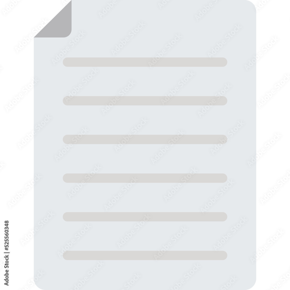 Document Isolated Vector icon which can easily modify or edit
Document Isolated Vector icon which can easily modify or edit