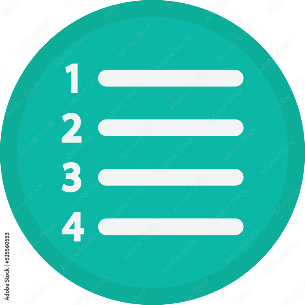number List Isolated Vector icon which can easily modify or edit
number List Isolated Vector icon which can easily modify or edit