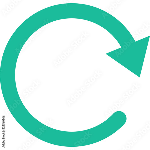 Restart Isolated Vector icon which can easily modify or edit

