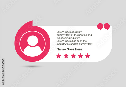 Creative Testimonial Template, Quote , What Our Clients Say , Infographic Template Editable Vector Illustration 