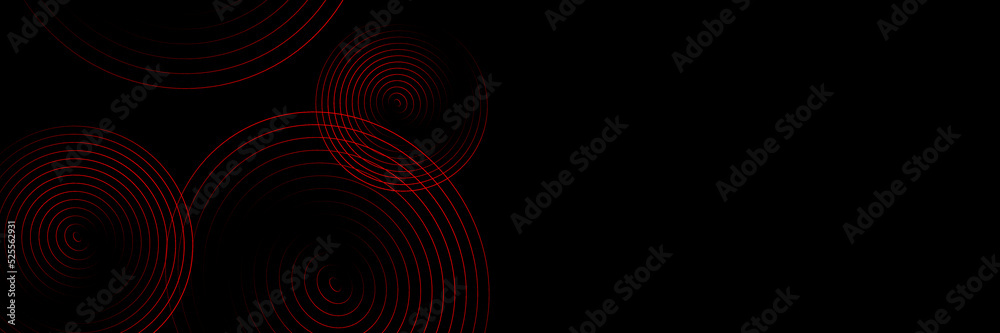 Abstract black background with red lines Abstract black background with red lines
