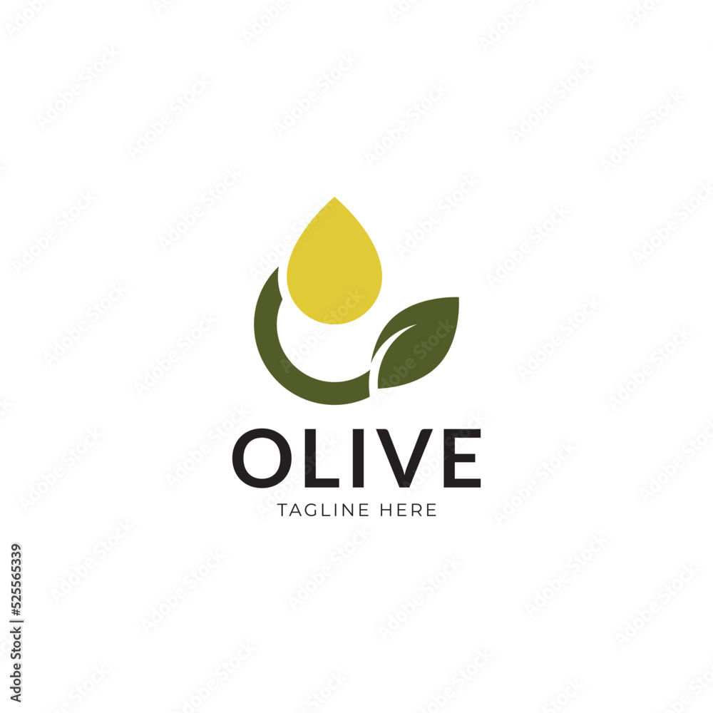 Olive oil logo design for initials g and business. Olive oil logo design for initials g and business.