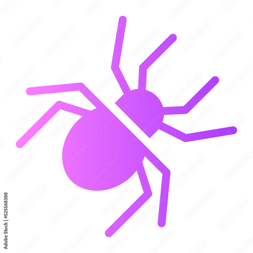 spider gradient icon spider gradient icon