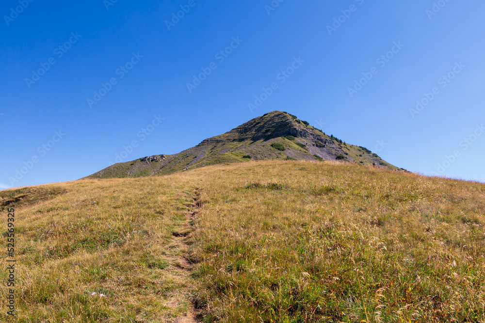 the top of mount Sodadura seen from the piani di Artavaggio