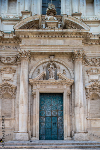 Lecce view of south italian heritage site. Cityscape of a unique Mediterranean jewel.