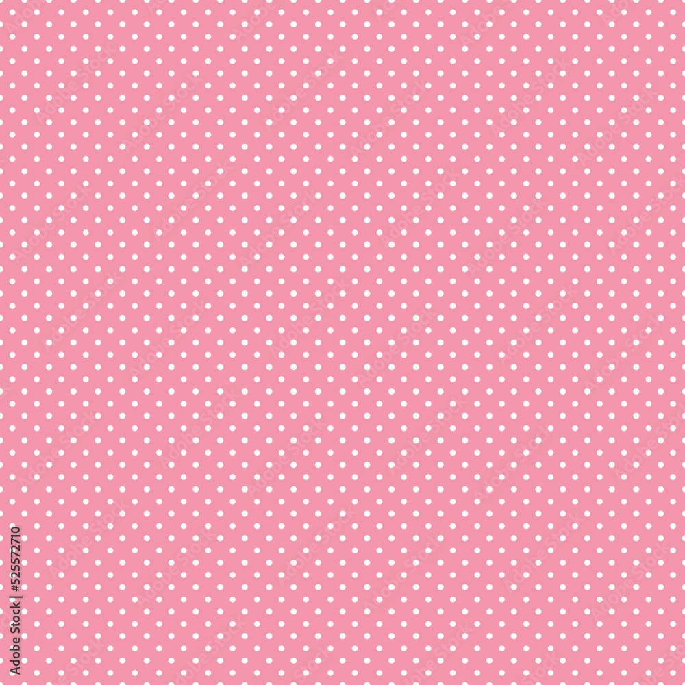 Polka dot texture, pink polka dot texture as background