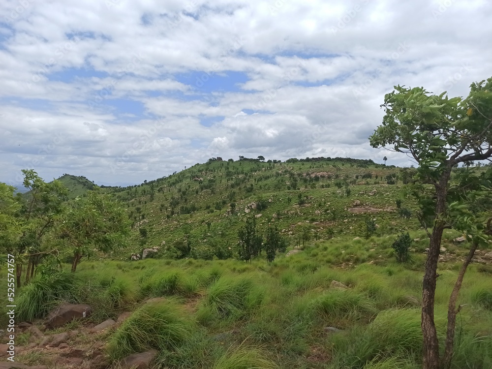 Beautiful Green Mountains Scenary Beautiful Green Mountains Scenary