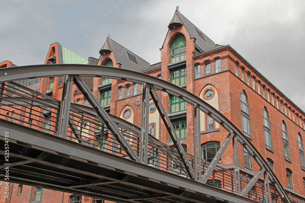 Fototapeta premium Hamburg Speicherstadt
