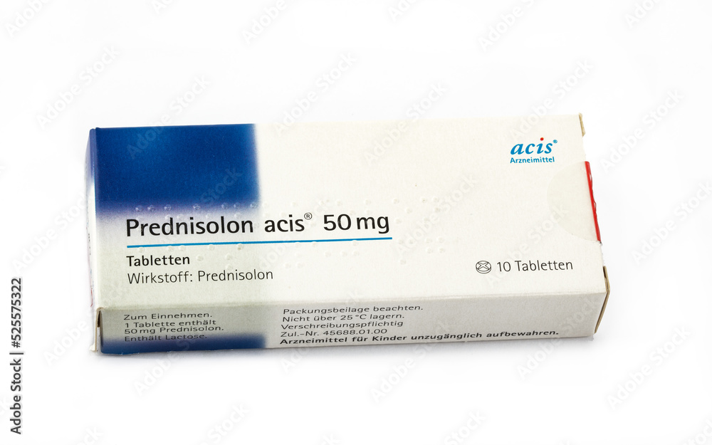PREDNISOLON 50 mg Stock Photo | Adobe Stock