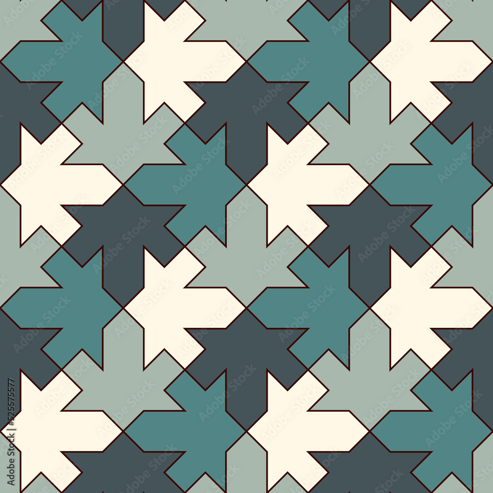 Seamless ethnic ornament. Tribal wallpaper. Arrows image. Folk pattern. Geeometric backdrop. Mosaics motif. Grid background. Digital paper. Textile print. Ethnical web design. Abstract vector artwork. Seamless ethnic ornament. Tribal wallpaper. Arrows image. Folk pattern. Geeometric backdrop. Mosaics motif. Grid background. Digital paper. Textile print. Ethnical web design. Abstract vector artwork.