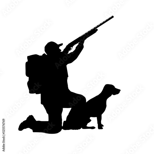 Hunter silhouette