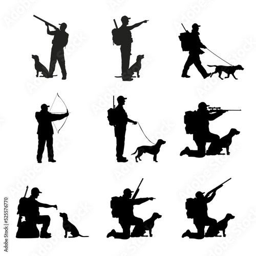 Hunter silhouette collection