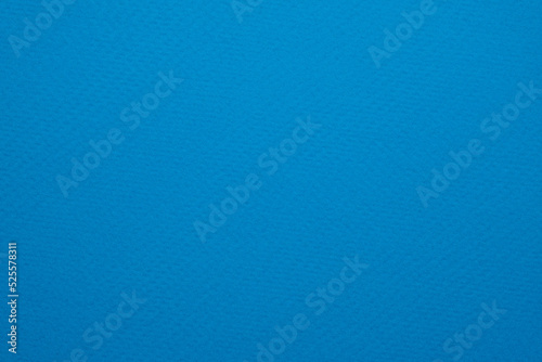 Blue paper texture background, close up