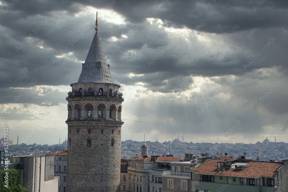 Istanbul Galata Tower and Istanbul view
