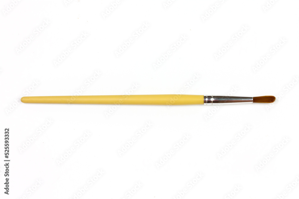 Paintbrush isolated on white background.