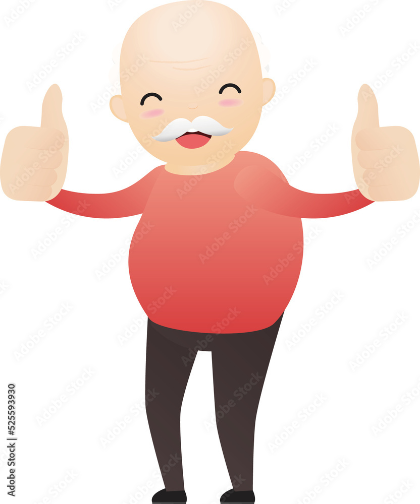 Old man showing thumbs up. Elderly man with thumb up like. Old man showing thumbs up. Elderly man with thumb up like.