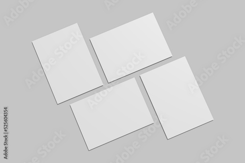 Postcard Blank Mockup