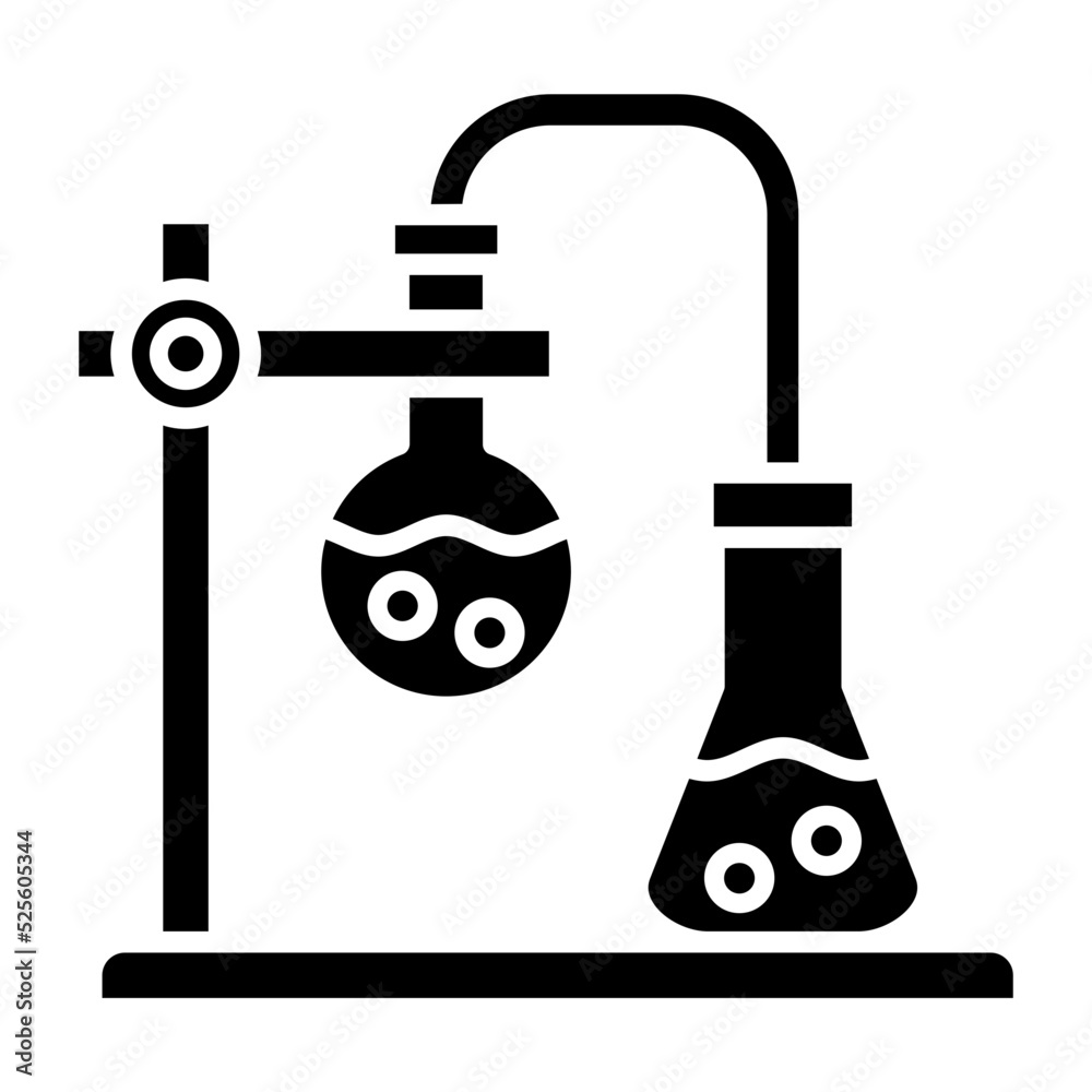 Obraz premium Apparatus Glyph Icon