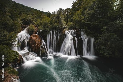 Waterfalls in Martin Brod Bosnia And Herzegovina photo