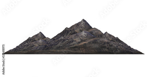 mountain isolated transparency background...