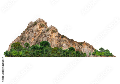 mountain isolated transparency background...