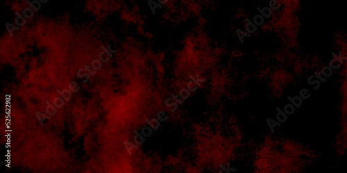 Abstract background with Scary Red and black horror background. Dark grunge red concrete . Grungy red canvas background or texture .Textured Smoke. abstract background with natural texture 