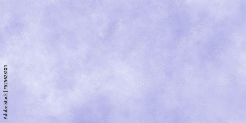 Abstract background with  Clouds and blue sky background. Bright sky with white clouds. and purple watercolor design . paper texture design Panoramic grunge texture pattern. Geometric design .