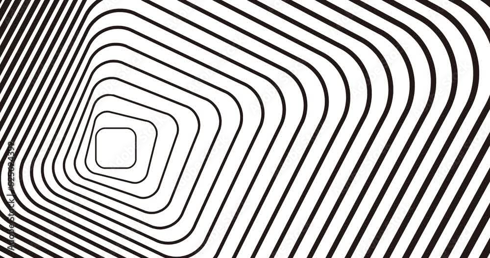 animated black and white transparent square line texture texture background with rounded corners