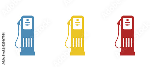 gas column icon  vector illustration