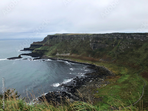 The edge of Northern Ireland, near The Giant's Causeway & Bushmills, United Kingdom. Best Northern Ireland landscape photos and most popular Northern Ireland tourist attractions. Great Britain scenery