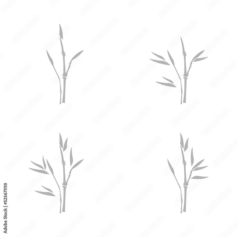 Naklejka premium bamboo icon, Japan concept, vector illustration