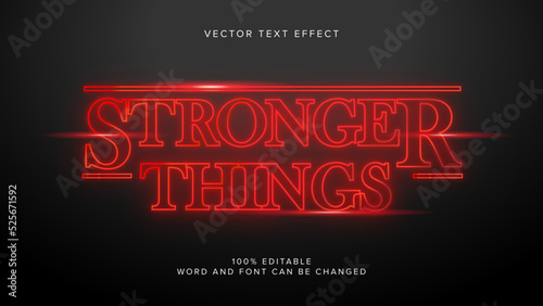 glowing text effect