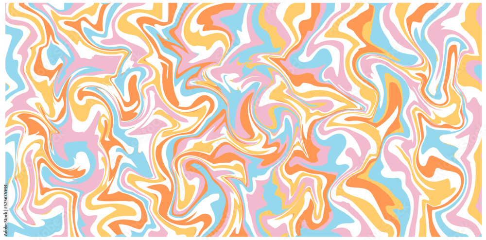 Marble patterns in the style of the 60s and 70s. Vector stock illustration. Background. Groovy. hippies and the world Marble patterns in the style of the 60s and 70s. Vector stock illustration. Background. Groovy. hippies and the world