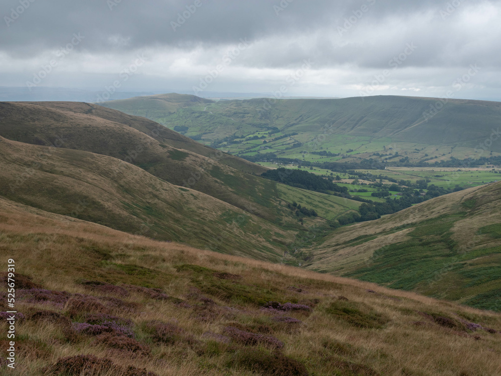 The Vale of Edale from Kinder Scout