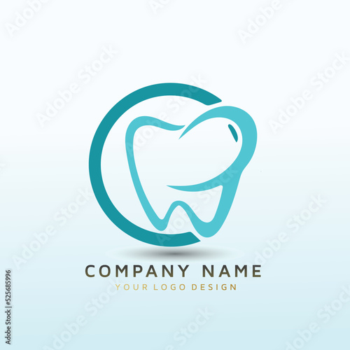 Show Me Your Teeth letter R or TR vector logo