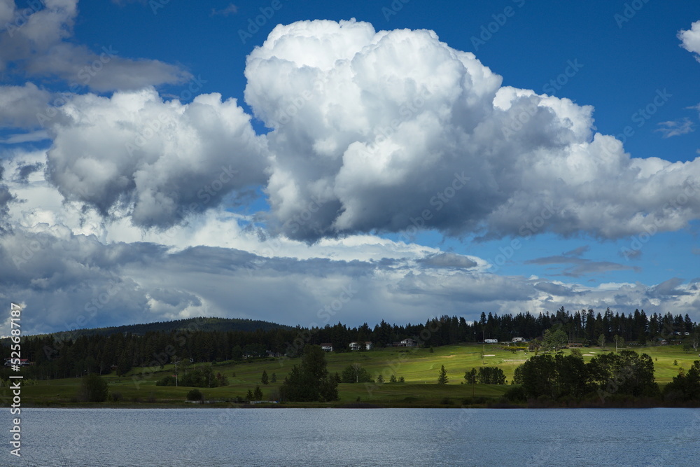 Beautiful clouds above 108 Mile Lake in British Columbia,Canada,North America
Beautiful clouds above 108 Mile Lake in British Columbia,Canada,North America